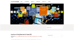Desktop Screenshot of gographicsonline.ca